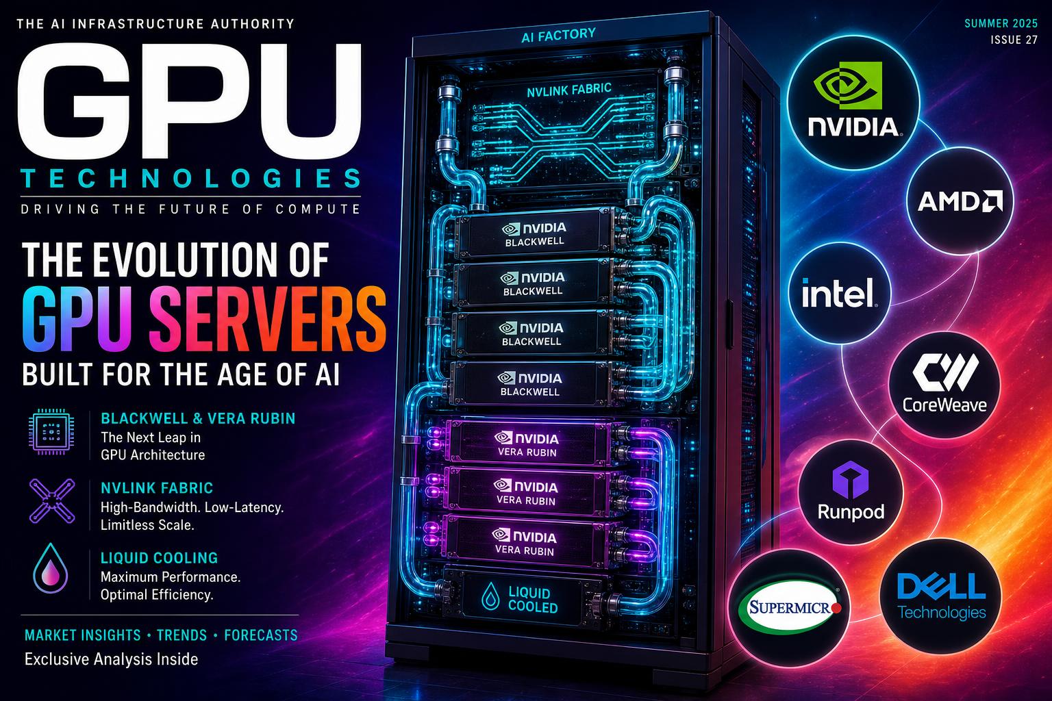 The GPU Server Market in 2026: Rack-Scale AI, GPUaaS & Liquid Cooling